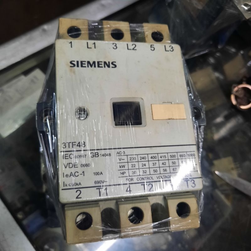 kontaktor siemens 3tf48 220v