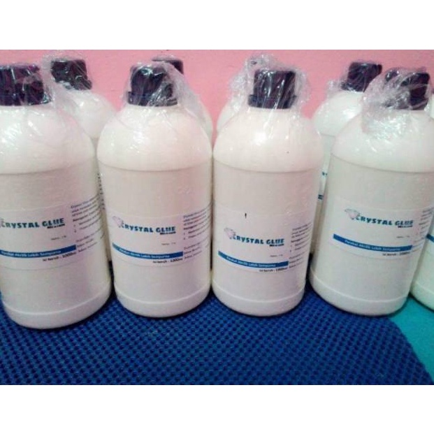 

Lem akrilik medium 1 ltrsuntikan lem acrylic medium crystal glue medium 1 ltr KODE A1M1