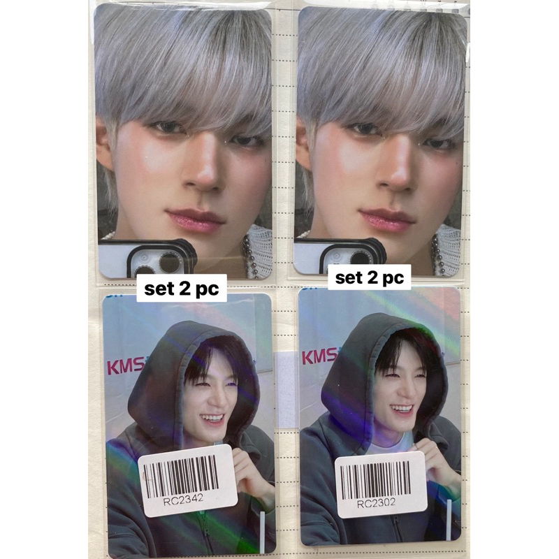[ READYSTOCK] PHOTOCARD PC jeno zoom miror selca trading card season greeting’s 2024 tc sg 24 ver b 