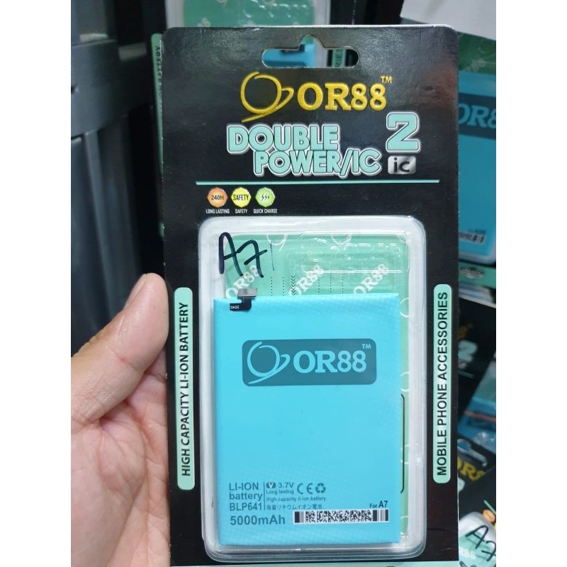 Baterai Oriens88 Double Power 2 IC OPPO A71/BLP641