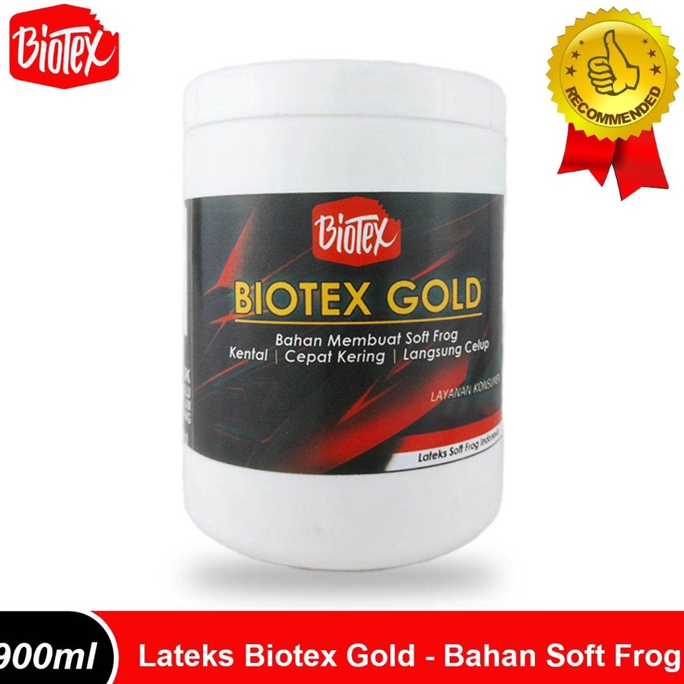 CHEKOUT Lateks Biotex Gold Bahan Bikin Soft Frog 9 Ml