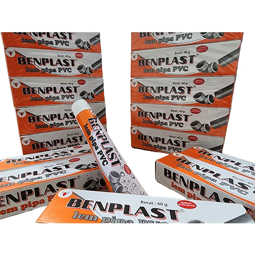 Lem Pipa PVC Paralon Benplast 40 gr / Lem Tube Tahan Air