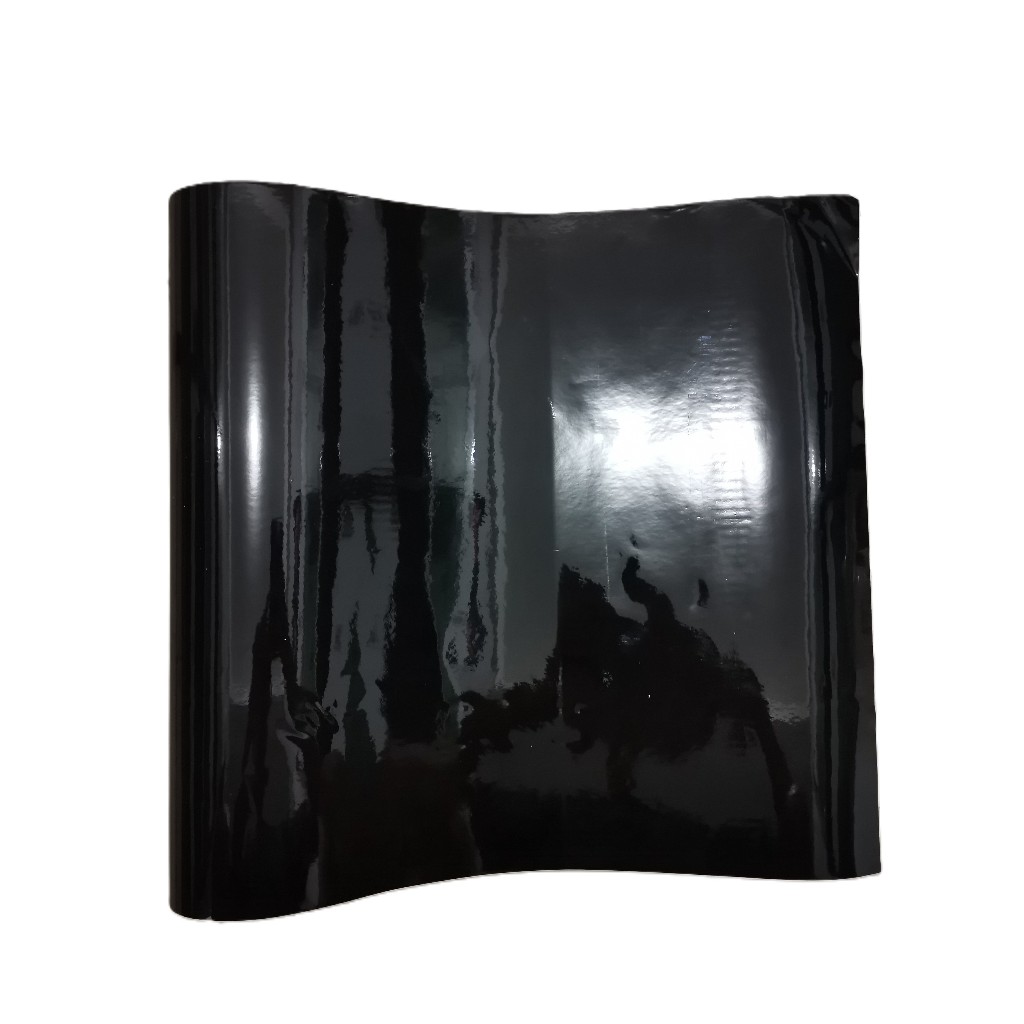 Sticker Skotlet Skotlait Background Aquarium Warna Hitam Metalik panjang 50 cm