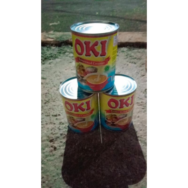 

susu OKI 500gr isi 3 eceran Susu Krimer kental manis ready stok