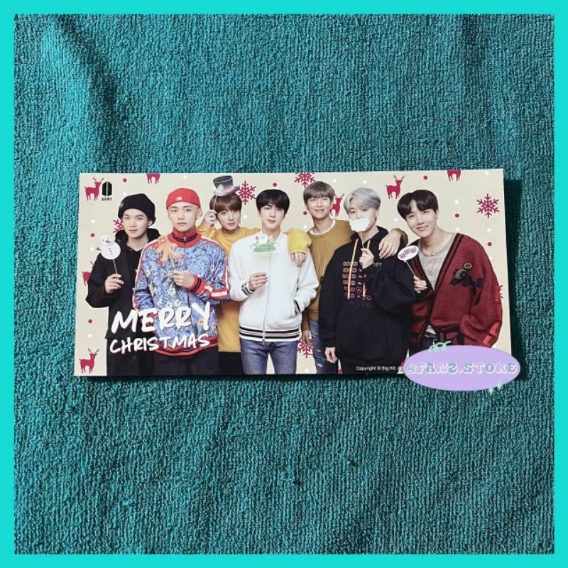 [ BTS ] POSTCARD MAGAZINE JAPAN FANCLUB OFFICIAL