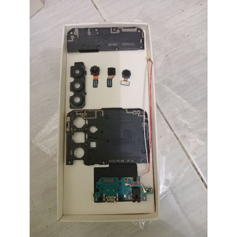 kamera samsung a13 ori copotan dan soket charger samsung a13 original