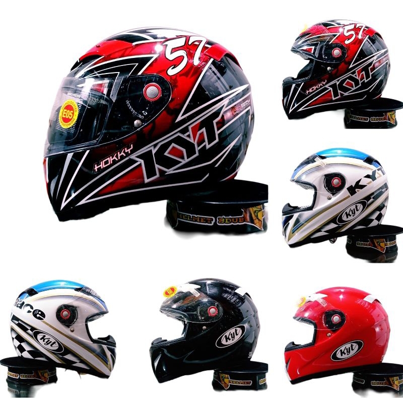 HELM KYT C4 100% ORIGINAL KYT SNI/DOT