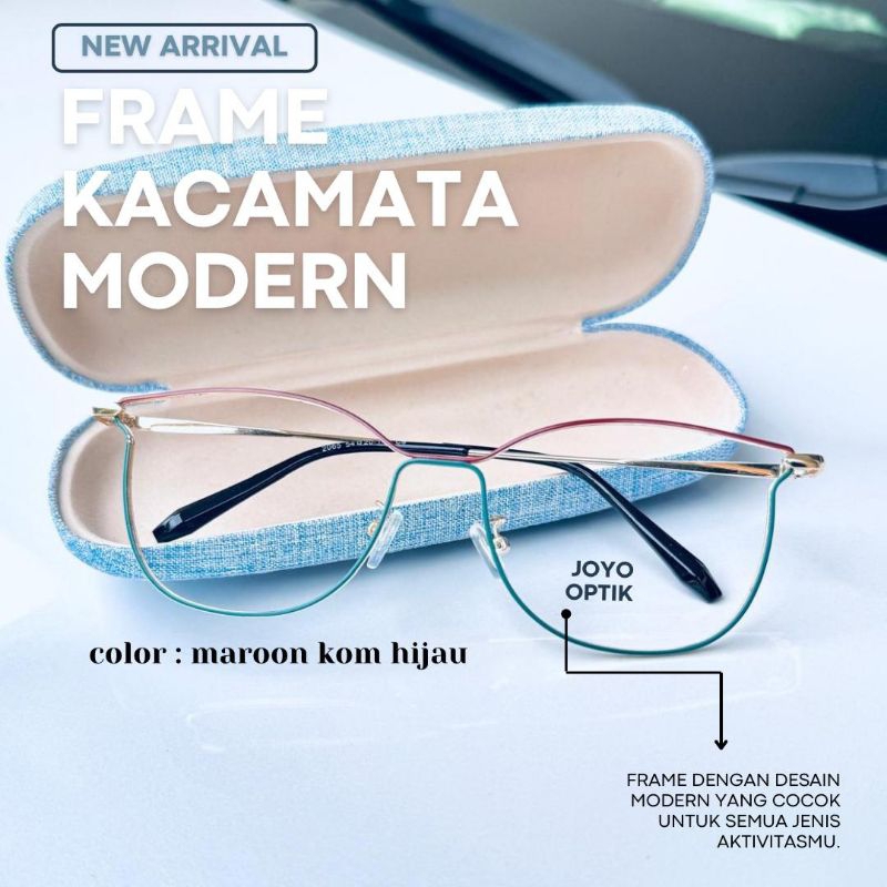 Frame Syahiba Saufa 2065 Warna Pink Black Rose gold Minus Anti Radiasi Komputer Photocromic