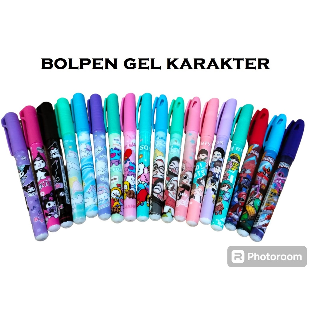 

BOLPEN GEL KARAKTER 0.5mm