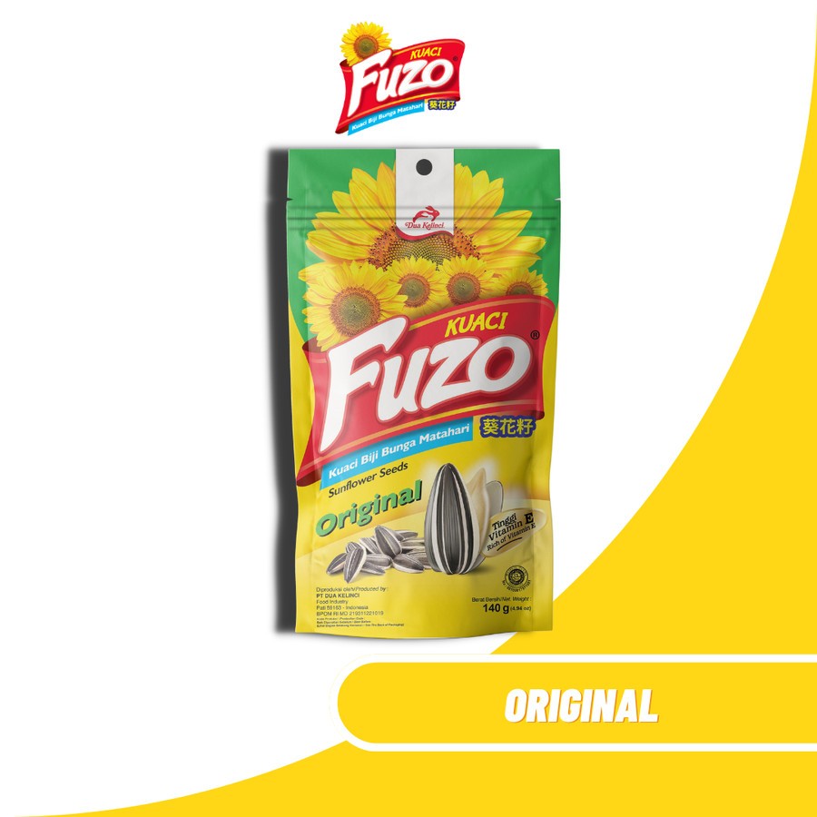 

Dua Kelinci Kuaci Fuzo Original 140 Gram