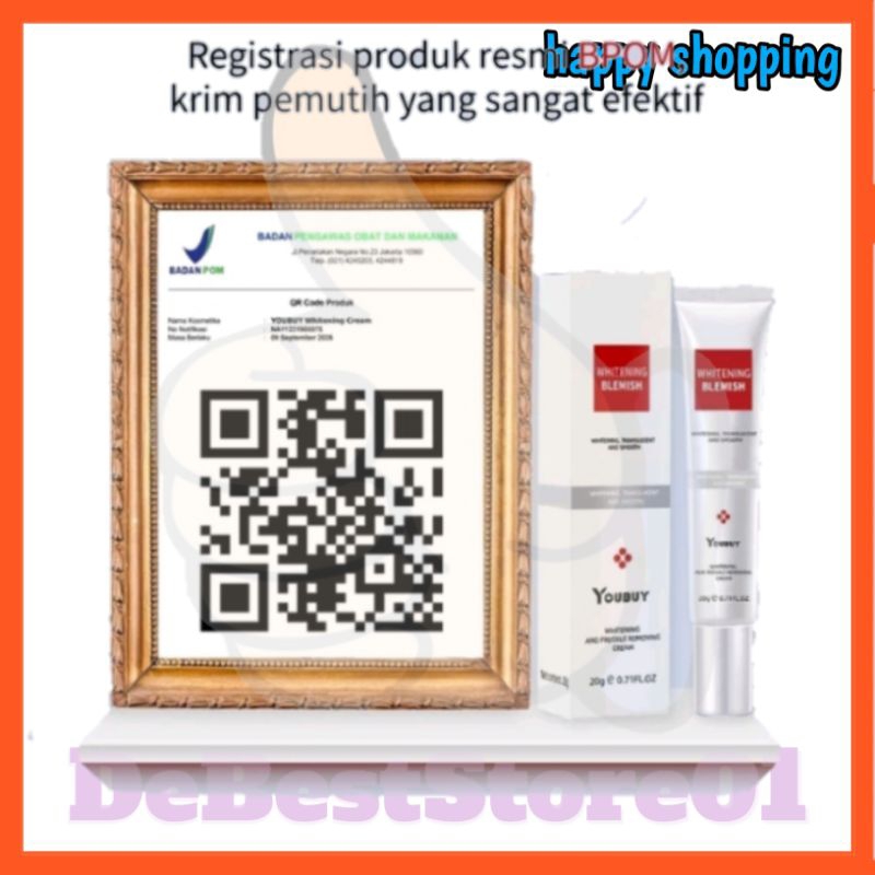 YOUBUY Whitening and Freckle Removing Cream