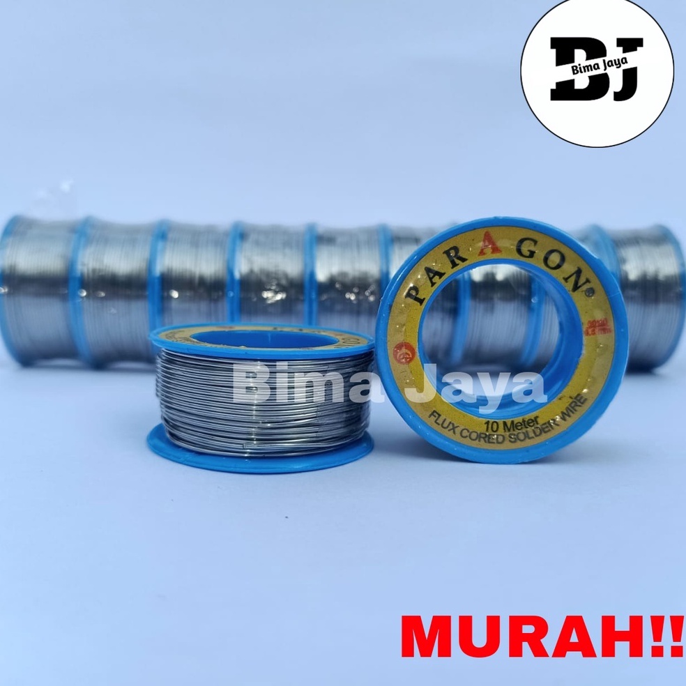 Paling Laris Timah  Tmah Paragon  Timah Paragon Asli  Timah Solder Paragon 1 Meter  Tinol paragon 1 