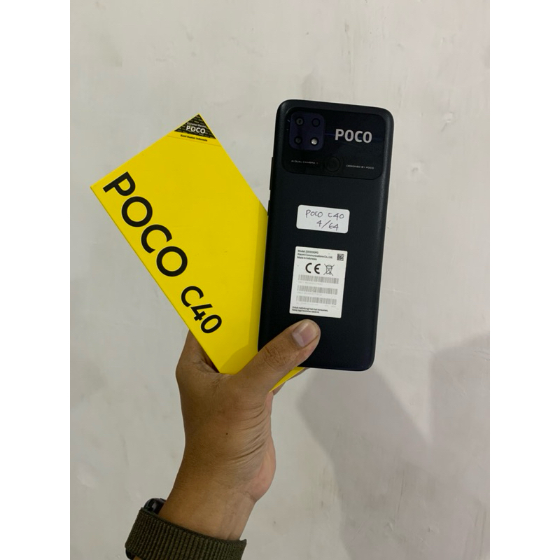 poco c40 4/64gb second resmi