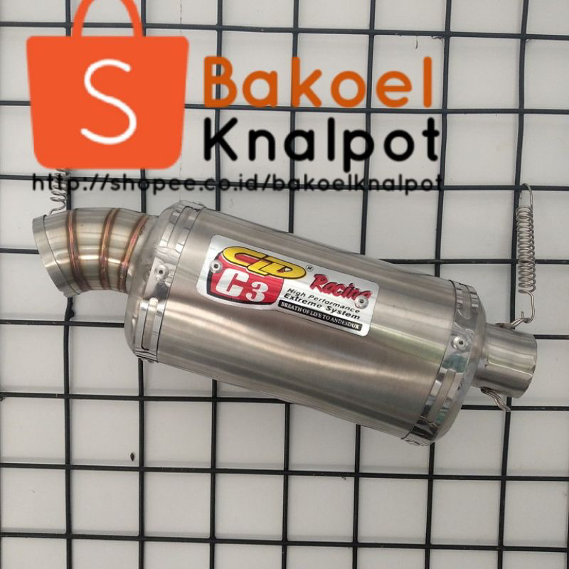 knalpot CLD C3 inlet50 mm /knalpot racing CLD/ knalpot cld Beat/knalpot Beat cld vario