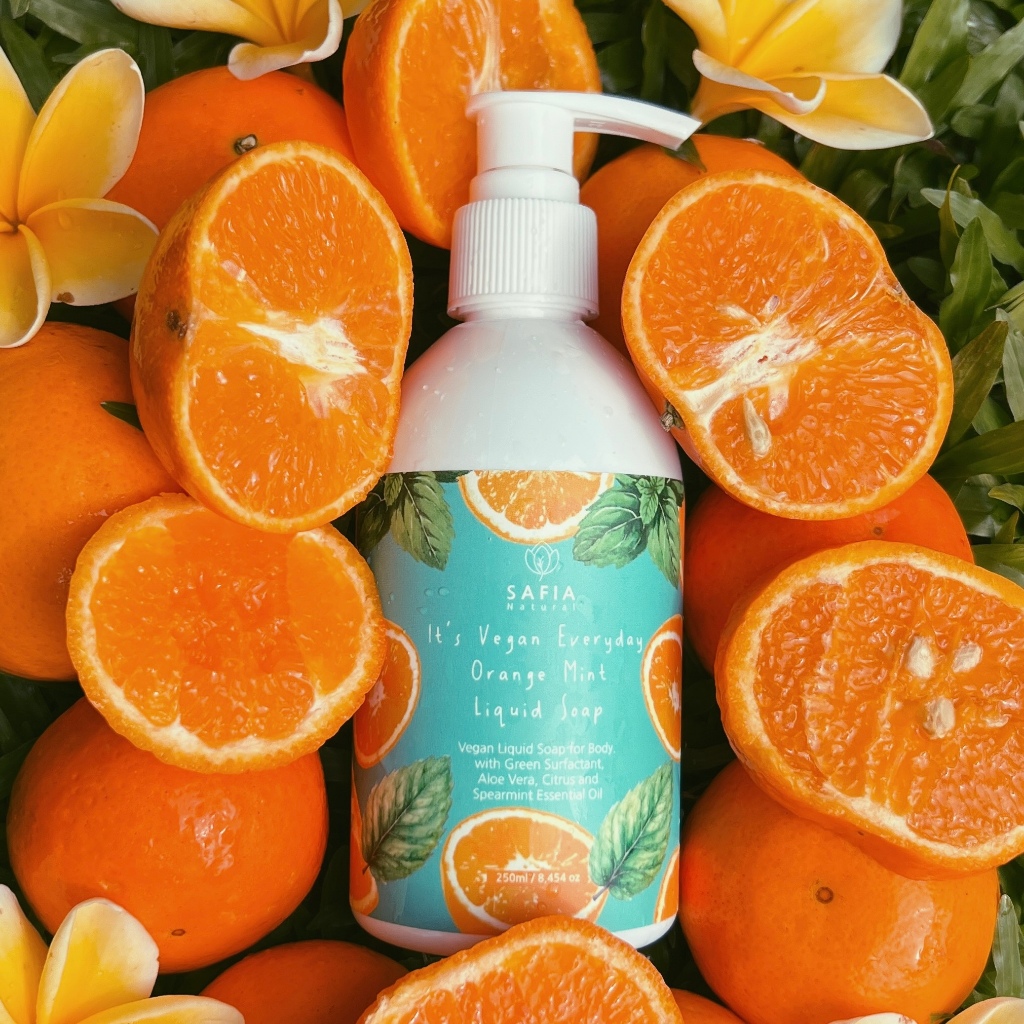 It's Vegan Everyday Orange Mint Liquid Soap