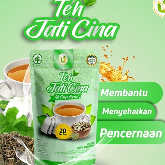 

Teh Celup Daun Jati Cina Herbal Pelangsing Usybah Teh Diet Alami 20 bg