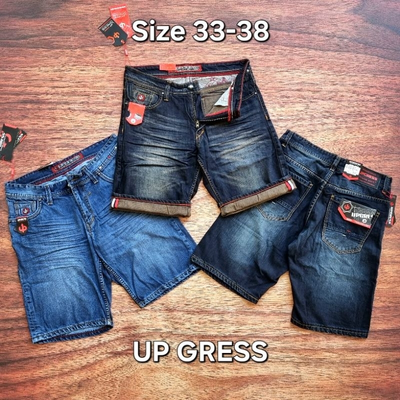 Celana Jeans Pendek Up Gress 28 38