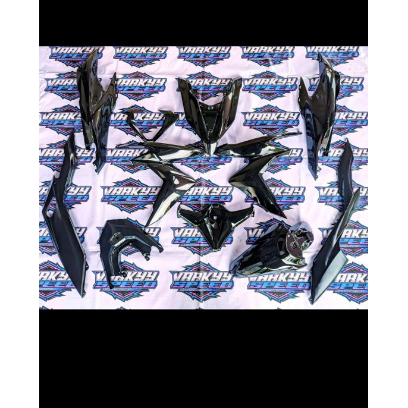 COVER FULL SET Body Halus Vario 125/150 New Gen 1 Hitam