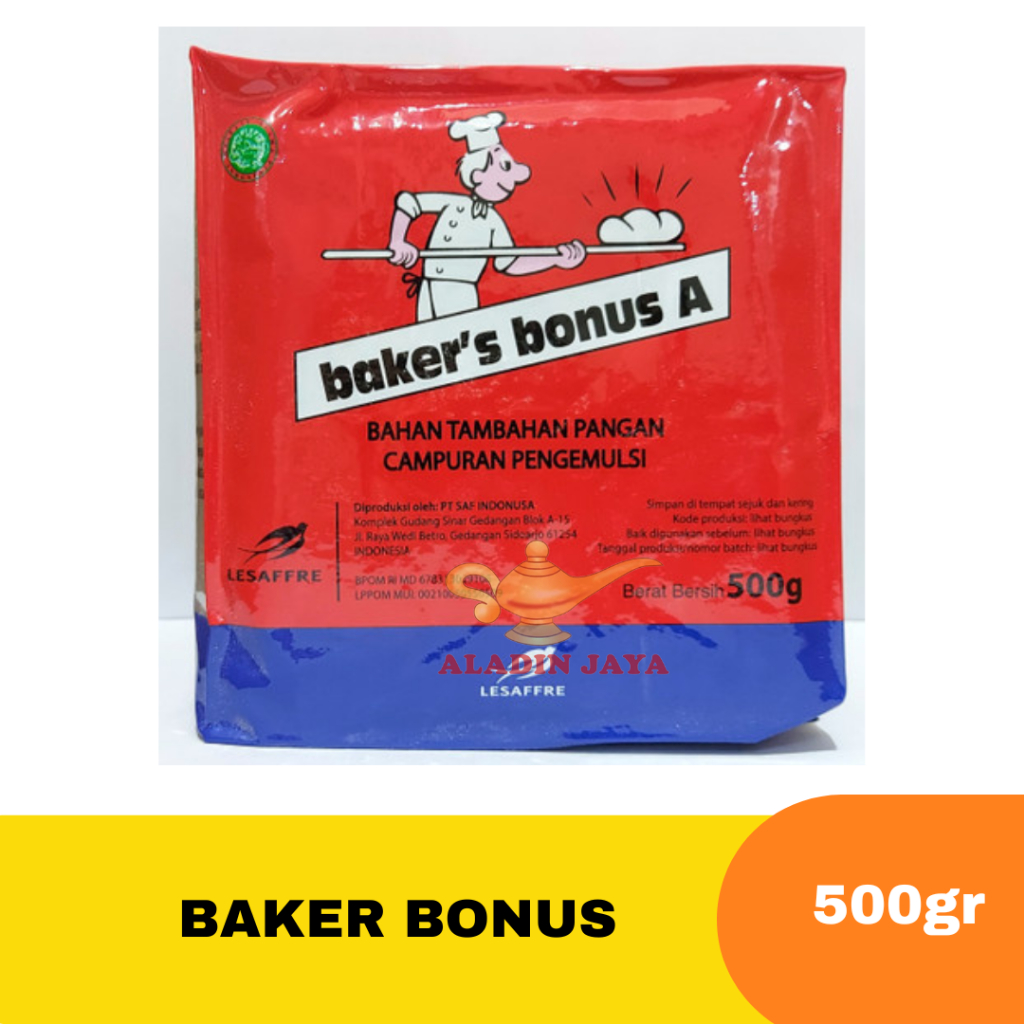 

BAKER BONUS (Bread Improver) 500GR / BAKER'S BONUS