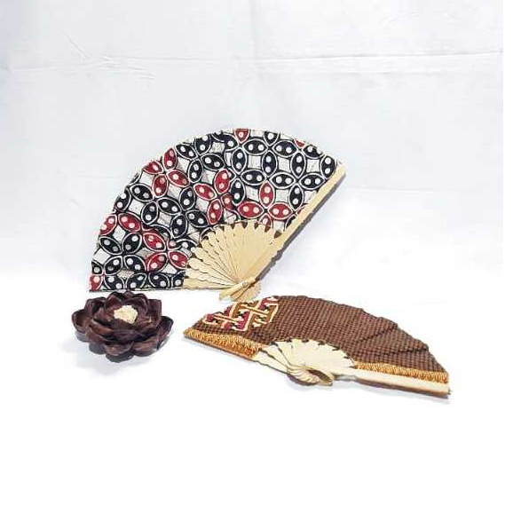 Kipas Batik Kecil Souvenir Grosiran