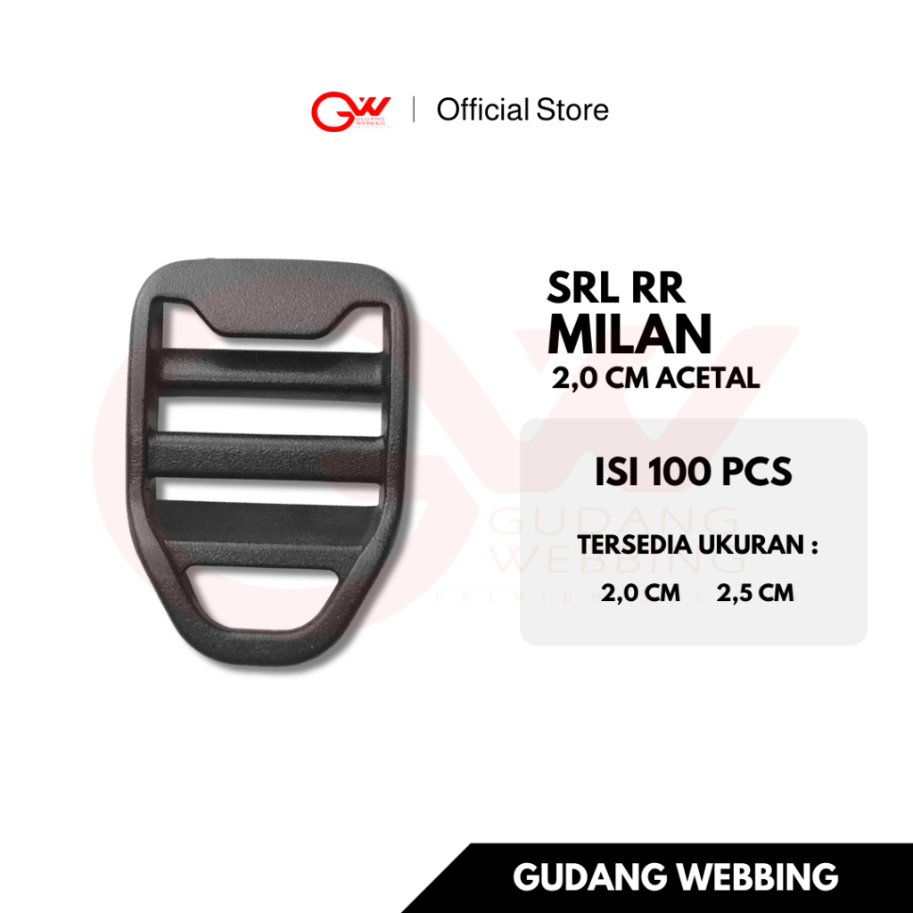 RING RANSEL 2,0 CM / RING TANGGA / SRL MILAN 2,0 cm ACETAL