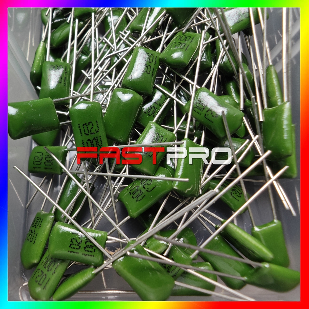 [GB] 1 Pcs Kapasitor milar 102 1 n kapasitor milar 1n