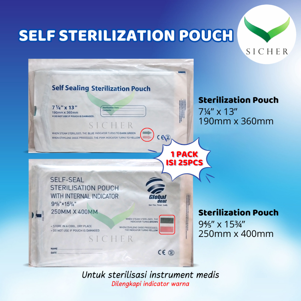 Self Sealing Sterilization Pouch/Medipack/Medipouch/Steril Pouch
