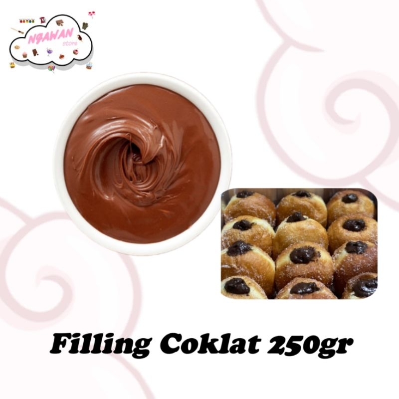 

250gr coklat filling - coklat filling los - isian rasa coklat