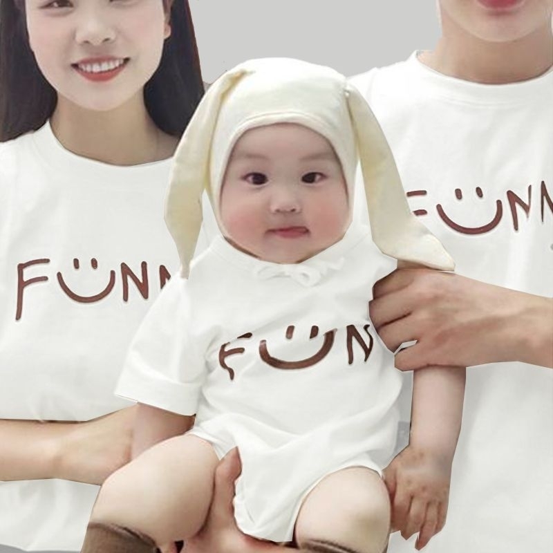 Hanna_Colletion_Kaos Couple Keluarga FUNY keren & Bagus