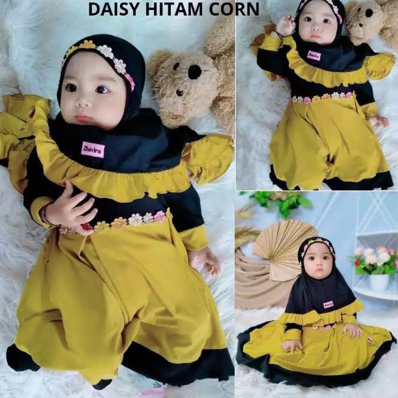 ART G45U Gamis Anak Bayi Syari  gamis Setelan Bayi  Gamis Bayi Usia 1 Tahun  Gamis Bayi Set Hijab  g