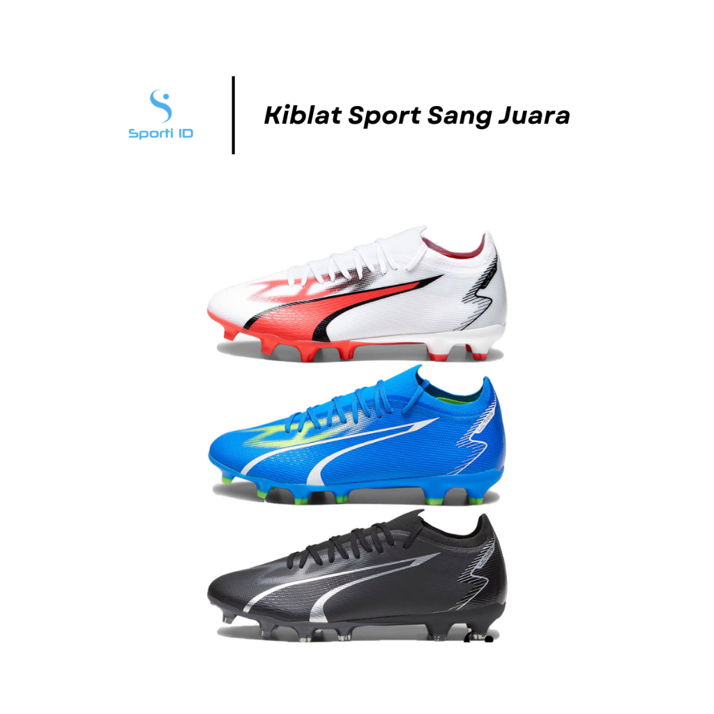 Sepatu Bola Puma Ultra Match FG/AG - 3 Pilihan Warna Baru Original