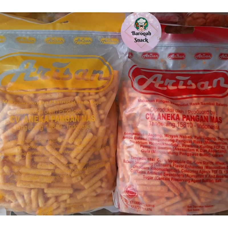 

STICK JAGUNG ARISAN 400GR KEJU DAN BALADO