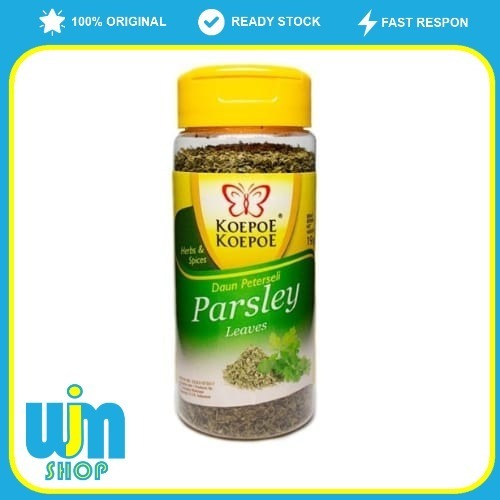 

Koepoe Parsley Leaves 19 Gram Daun Peterseli Kering WJM
