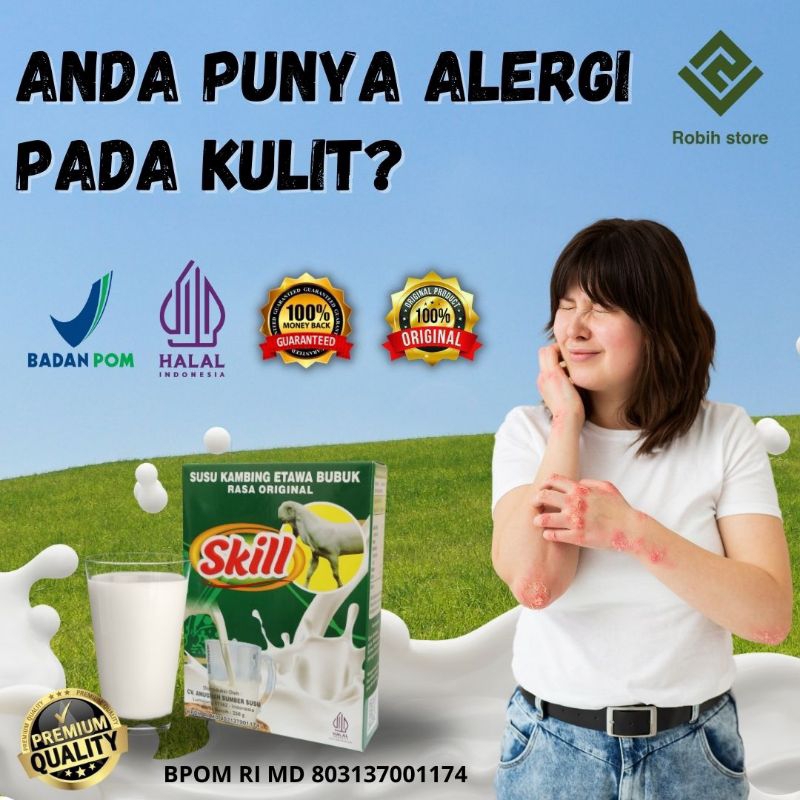

Paket 5 box Susu Kambing Etawa Skill—100% Murni kemasan 250 g