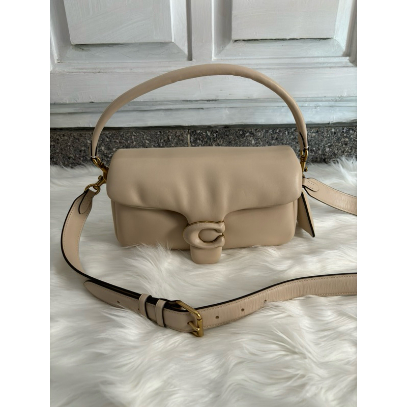 Coach Tabby Pillow 26 Ivory