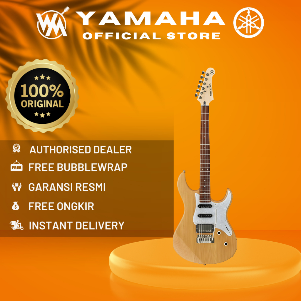 Yamaha Pacifica 612VIIX YELLOW NATURAL STONE / 612VIIX-YNS / 612 VIIX YNS