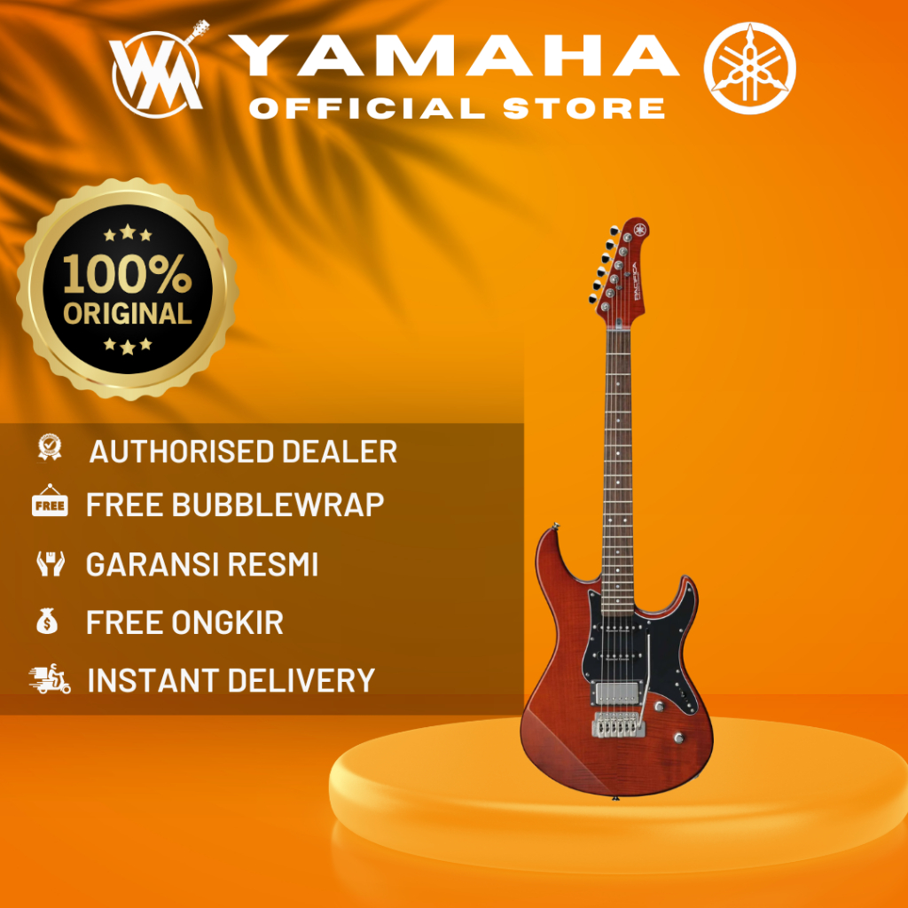 YAMAHA PACIFICA PAC612VIIFM RTB / PAC-612-VII-FM-RTB / PAC 612 VII FM RTB