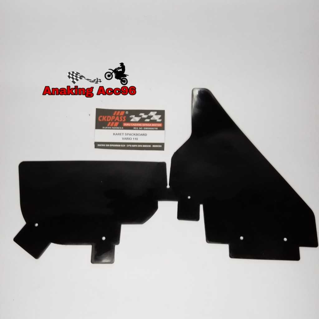 Karet Pelindung Spakbor Kolong Vario 110 Karbu Old Mudflap Karpet Lumpur Ckd