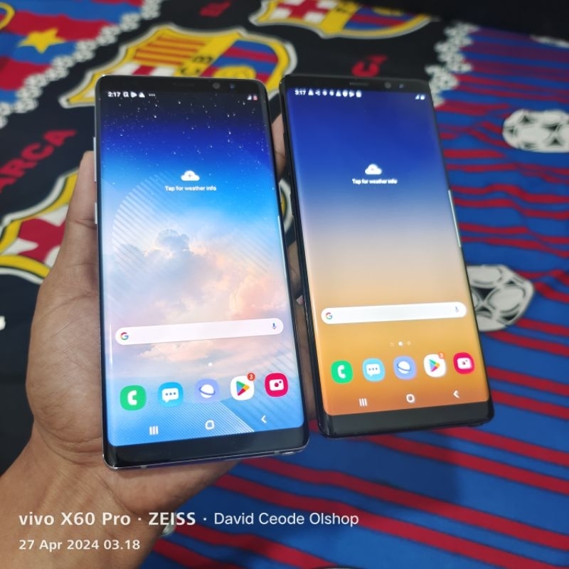 Samsung Galaxy Note 8 Ram 6/64gb Second Mulus TERMURAH