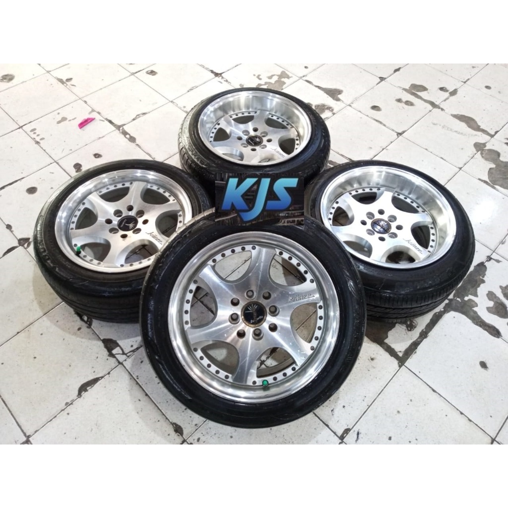 Velg Celong Bekas Kranze Ring 15 Pcd 4x100 4x114 Ban 185/55 R15 Buat Vios Jazz Yaris Avanza Xenia Pe
