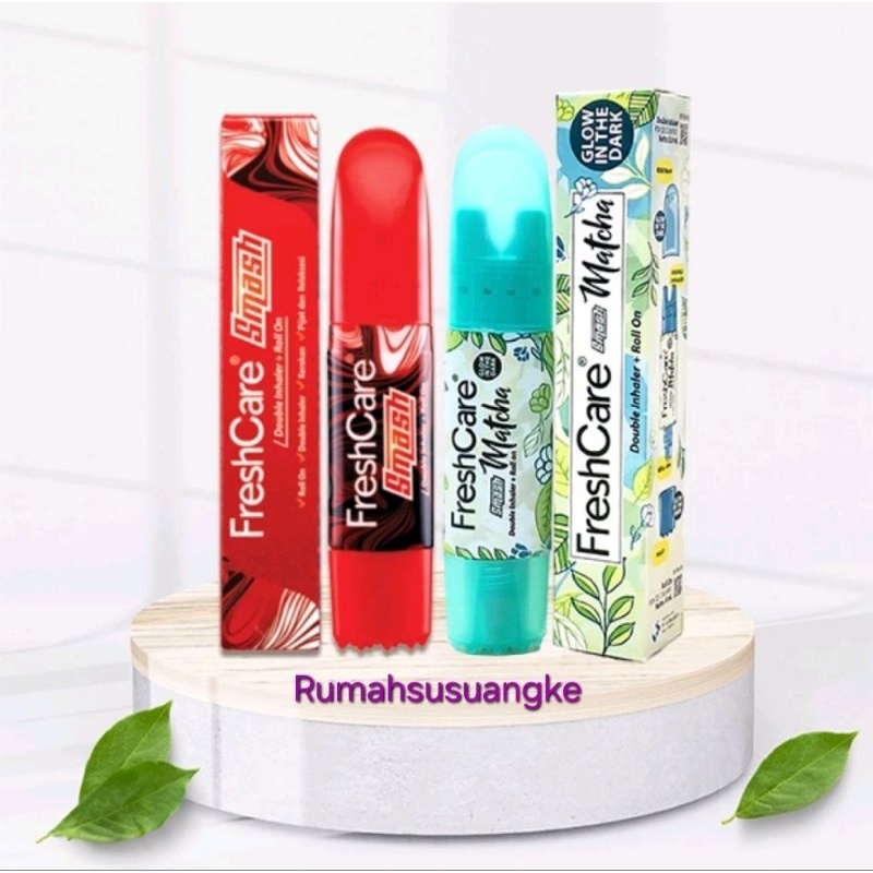Freshcare Smash Matcha minyak aromatherapy 4 in 1