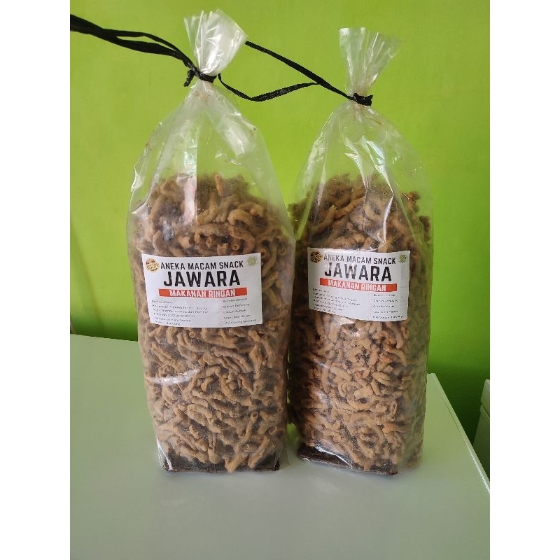 

Aneka Macam Snack Jawara Kripik Usus Original 1 Bal Isi 2KG