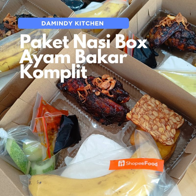 

Paket Nasi Box Ayam Bakar
