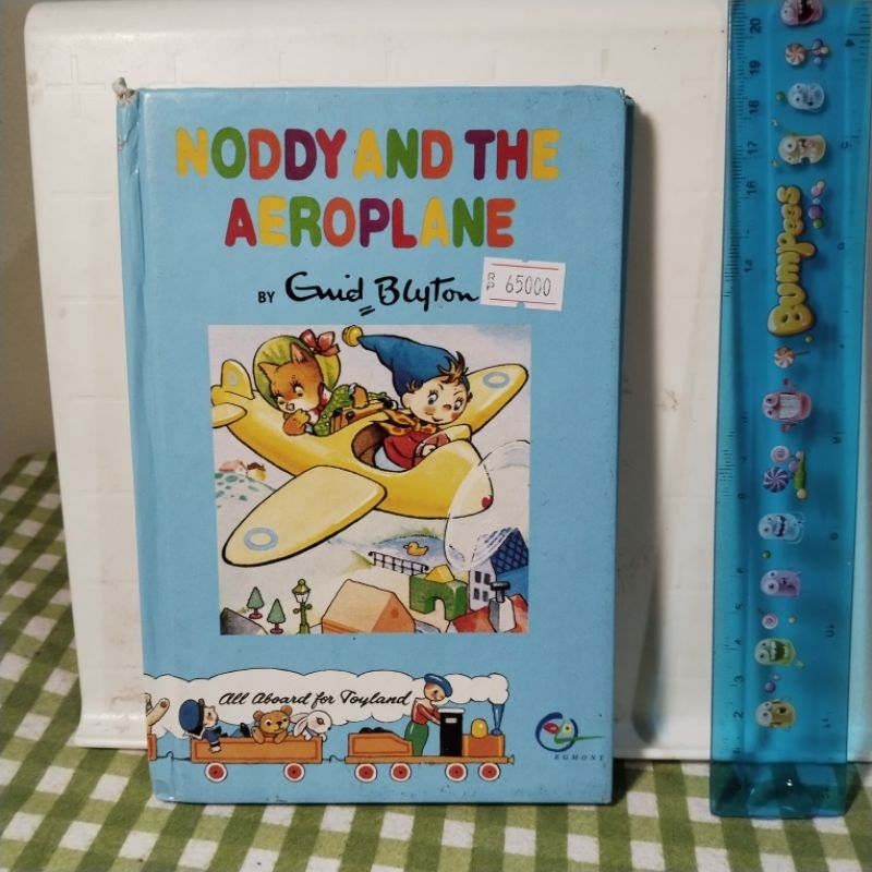 Buku anak langka NODDY AND THE AEROPLANE by Enid Blyton