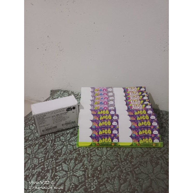 Voucher AXIS Kosong 10 Lembar 3 IN 1 (30SN)