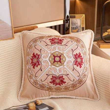 Sarung Bantal Sofa Shabby Chic Gaya Eropa Klasik Mewah