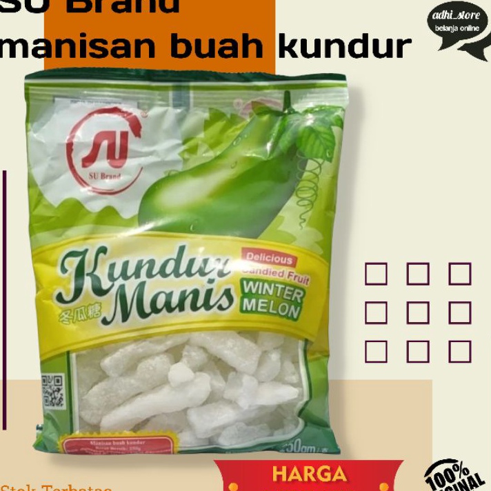 

FSASH SALE SU Brand Manisan Buah Kundur Tangkwe 25gr