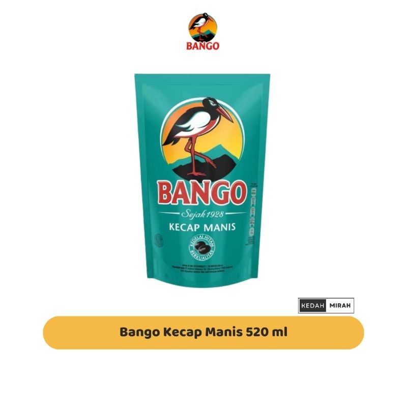 

Kecap Manis Bango 520 ML