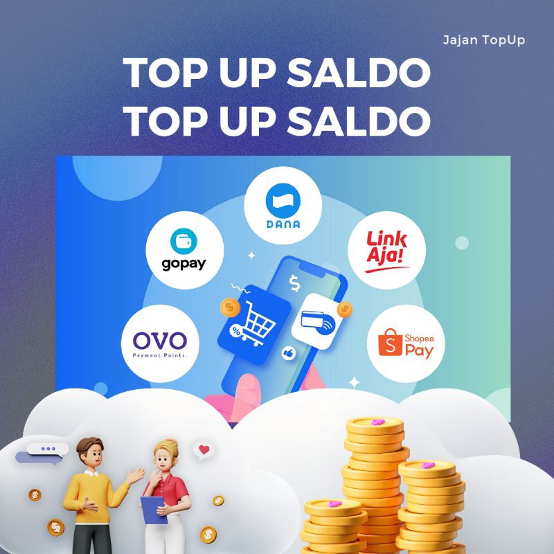 

Top Up Saldo Ewallet Tercepat