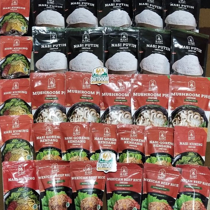 

Terbaru 33 Makanan Instan H EAT Makanan Gunung Nasi Putih Nasi Kuning Mashroom Pho Nasi Goreng Rendang